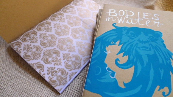 Bodies in Water, cover & end paper